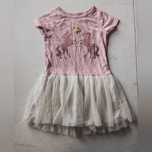 ‼️5 items for $8‼️Epic Threads Pink and Cream Unicorn Dress